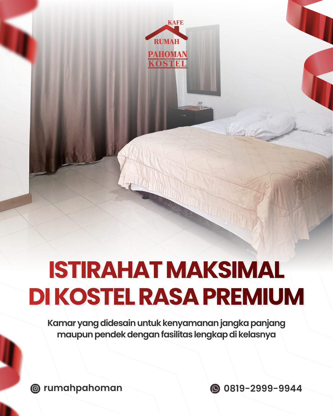 Fasilitas Kamar Mandi Dalam